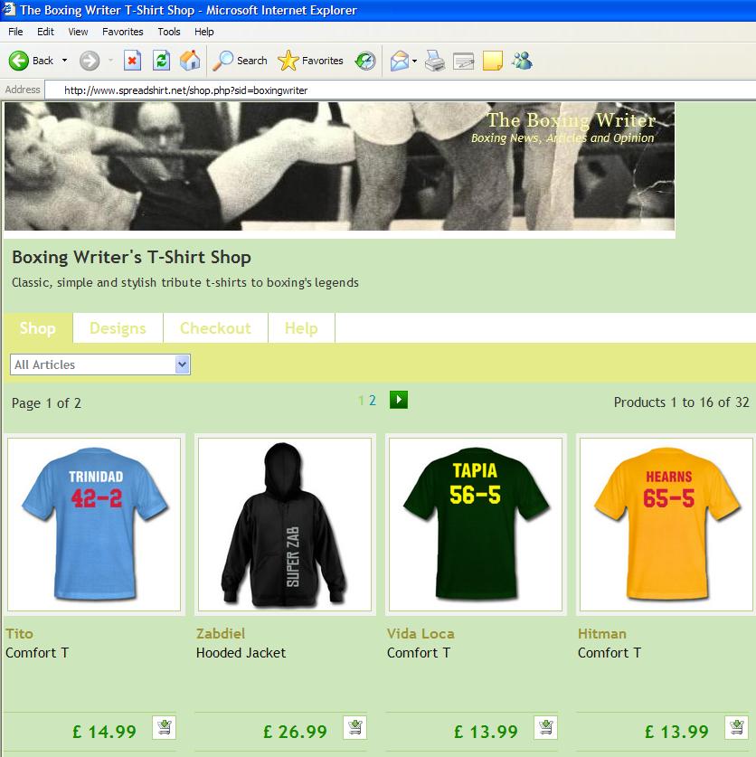 BoxingWriterShop