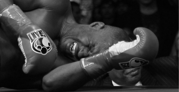 Hopkins lays injured in Dawson clash